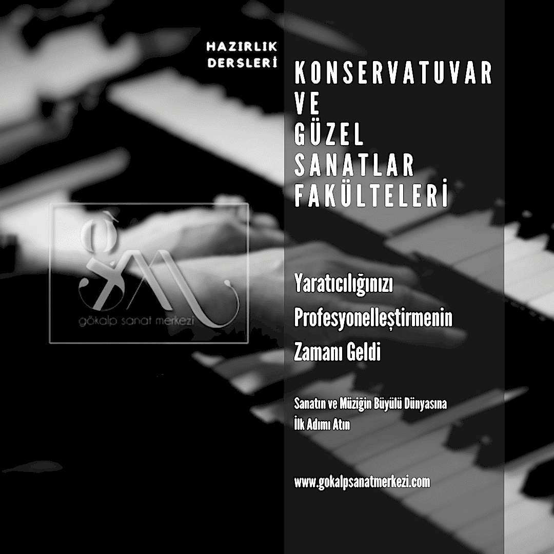 Konservatuvar ve Güzel Sanatlar Fakültelerine Hazırlık Kursları